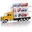 Игрушечный грузовик с платформой для машинок IM78D - миниатюра 1