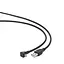 Кабель USB 2.0 AM – microUSB (5P), 1.8 м, черный, Cablexpert, угловой разъем (CCP-mUSB2-AMBM90-6) - миниатюра 1