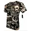 Футболка Xtreme Couture by Affliction Men T-Shirt Blacktooth Skull Biker 3XL - миниатюра 2