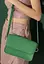 Жіноча шкіряна міні сумка Moment зелена - мініатюра 3