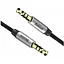 Кабель AUX Baseus Yiven Audio Cable M30 1.5 м черный (CAM30-CS1) - миниатюра 1