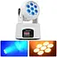 Светомузыка Auna MHL74 Mini Moving Head 7X Beamz 4в1 LED 10 W (150.519) - миниатюра 3