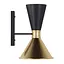 Настінне бра Dualight PikArt арт. 11895 золотий/чорний - мініатюра 1