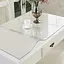 Мягкое стекло силиконовая скатерть на стол Soft Glass Защита для мебели (1.6х1.4 м) толщина - 1.5мм Прозрачное - миниатюра 7