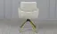 Стілець Артур з обертовим механізмом айворі - мініатюра 6