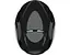 Велошолом Abus Gamechanger Tri M Shiny Black (1007-642722) - мініатюра 2
