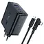 Зарядний пристрій Acefast A37 USB/3 Type-C QC PD 100W чорний + кабель Type-C to Type-C - мініатюра 1