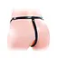 Страпон для двойного проникновения LoveToy Unisex Hollow Double Penetrator 18 см телесный - миниатюра 4