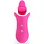 Стимулятор с имитацией оральных ласк FeelzToys Clitella Oral Clitoral Stimulator Pink - миниатюра 4