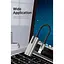 Адаптер Vention USB 3.0-A to Gigabit Ethernet Adapter Gray 0.15M Aluminum Alloy Type (CEWHB) - мініатюра 7