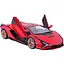 Автомодель Bburago Lamborghini Sian FKP 37 1:24 Metallic Red (18-21099) [119118] - миниатюра 2