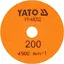 Круг шліфувальний Yato G200 по каменю алмазний з липучкою 100 мм (YT-48202) - мініатюра 2