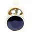 Анальна пробка Boss Of Toys Boss Series - Jewellery Gold Butt Plug Black, BS6400065, Золотий / Чорний - мініатюра 2