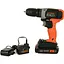 Аккумуляторная дрель-шуруповерт Black+Decker с АКБ и ЗП BCD001C1 - миниатюра 4