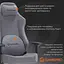 Ігрове крісло GamePro FGC750DG Fabric Dark Gray (FGC750DG) - мініатюра 8