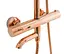 Душовя система Rea Lungo з термостатом та виливом rose gold REA-P6606, Теплий захід сонця - мініатюра 2