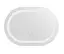 Дзеркало Qtap Gemini (GE1) овальне з LED-підсвічуванням Touch QT2578R6080 - мініатюра 2
