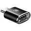 Адаптер Baseus USB мама To TypeC папа Adapter Converter черный - миниатюра 1