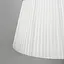 Дизайнерський світильник із полімерним циліндричним абажуром Ø60х72 см Line F MJ240-600 x 720 Білий - мініатюра 4