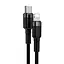 Кабель Baseus Cafule Cable Type-C to iP PD 20W 1m Gray+Black - мініатюра 3