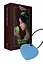 Вібратор для клітора FairyGasm PleasureStone 5.5 см блакитний - мініатюра 8