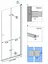 Душові двері (модуль) Rea Fold N3 100 REA-K7439 - мініатюра 2