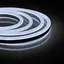 Стрічка неонова силіконова LED Neon з блоком живлення 5M 12 Вт-220 Вт Біла - мініатюра 1