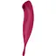 Вакуумний кліторальний стимулятор з вібрацією Satisfyer Twirling Pro+ червоний - мініатюра 1