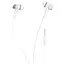Проводные наушники Hoco M66 Passion in-line control eaphones with mic Hi-Res, 3.5mm, 1.2m, white - миниатюра 2