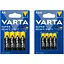 Батарейки Varta Super Heavy Duty AA 4 шт. + Varta Super Heavy Duty AAA 4 шт. (20006101418) - мініатюра 1