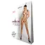 Бодистокинг в очень крупную сетку Passion BS091 black с доступом One size - миниатюра 6