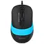 Миша A4Tech Fstyler FM10 1600dpi чорний+синій USB - мініатюра 1