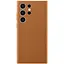 Чохол шкіряний оригінальний Samsung Leather Case для Samsung Galaxy S23 Ultra (S918) Camel EF-VS918LAEGRU - мініатюра 1