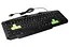 Клавиатура Esperanza Wired EGK201GUA ILLUMINATED черный/зеленый, USB - миниатюра 1