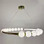 Люстра Nordic Pearl с плафонами-жемчужинами на 3 режима Line F | Ст. SG33 - миниатюра 7