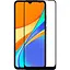 Захисне скло Tempered Glass 3D Full Glue Xiaomi Redmi 9A/9C/10A/A1 black - мініатюра 1