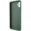 Чохол Lakshmi Silicone Cover Full Camera AA with logo для Samsung Galaxy A05 Зелений/Dark green - мініатюра 3