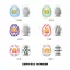 Набор мастурбаторов-яиц Tenga Egg Wonder Pack 6 яиц - миниатюра 6