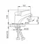Смеситель для умывальника Frap F1013 - миниатюра 5