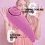 Пульсатор для клитора плюс вибратор FeelzToys FemmeGasm Tapping & Tickling Vibrator Pink - миниатюра 5