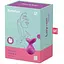 Мини-вибромассажер Satisfyer Viva la Vulva 3 Violet - миниатюра 5