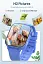 Смарт часы-телефон детские Wonlex KT36 Original с видеозвонком WI-FI GPS SIM-карта Blue (18346) - миниатюра 8