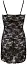 Сорочка Cottelli Collection Lingerie Chemise S черный - миниатюра 4