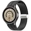 Ремешок для Samsung Galaxy Watch 4 44mm - черный ширина крепления 20мм силикон Watchbands Cls (W15-1WB12281122) - миниатюра 1