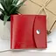 Гаманець жіночий шкіряний маленький на кнопці Handycover HC0062 червоний - мініатюра 1