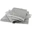 Полотенце МВМ My Home Вдохновение 70x140 см серо-голубое (BT-12 L GRAY/BLUE) - миниатюра 7
