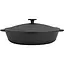 Уценка. Сковорода Brizoll Monolith чугунная с крышкой 26х6 см (M2660U-1) - миниатюра 1