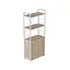 Етажерка 3/60 Серії Конект із тумбою 144x60x28 Білий ДСП Дуб Сан-Марино FRD-104450 - мініатюра 1