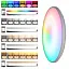Потолочный LED светильник Ceiling Lamp Smart с RGB-подсветкой и пультом управления 24 Вт. - миниатюра 3