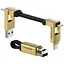 Кабель Rolling Square in Charge 6 золотой (SIX03R) - миниатюра 1